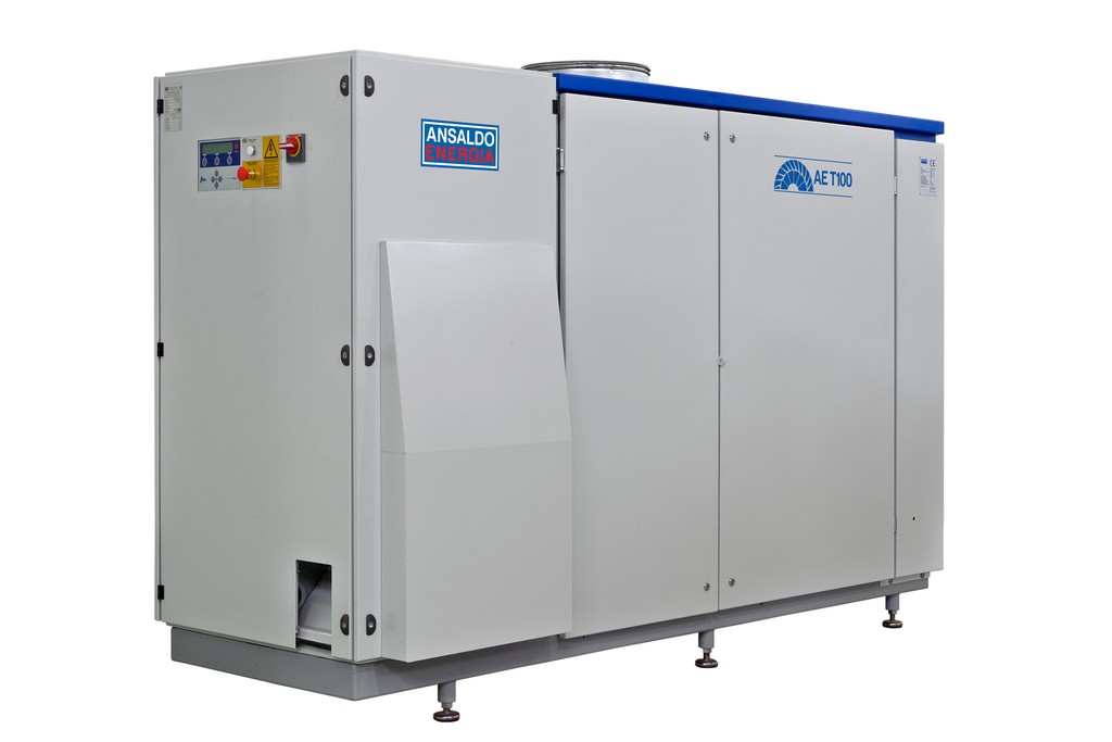 Mikroturbiny Ansaldo AET mocy 100 kW
