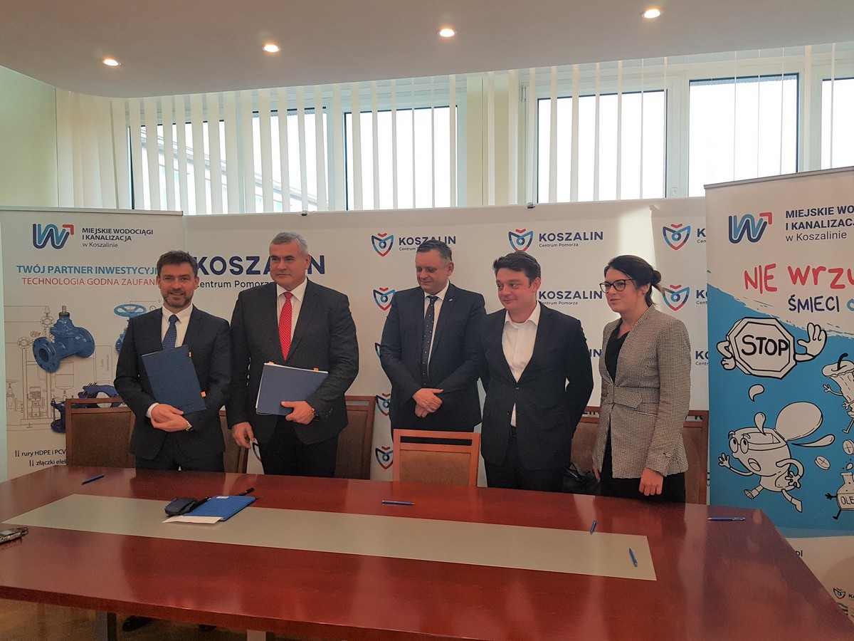 Elektrownia fotowoltaiczna 0,95 MWp w Koszalinie - podpisanie umowy