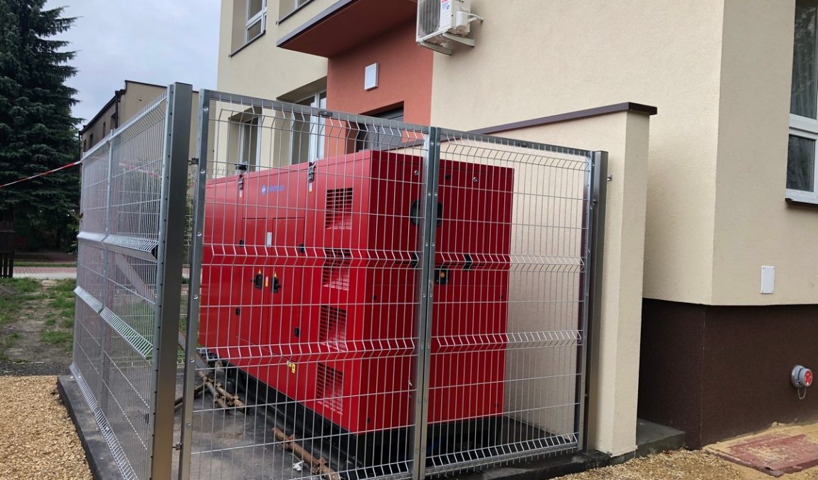 Termomodernizacja Zespołu Szkolno-Przedszkolnego w Miedźnie - kotłownia biomasowa