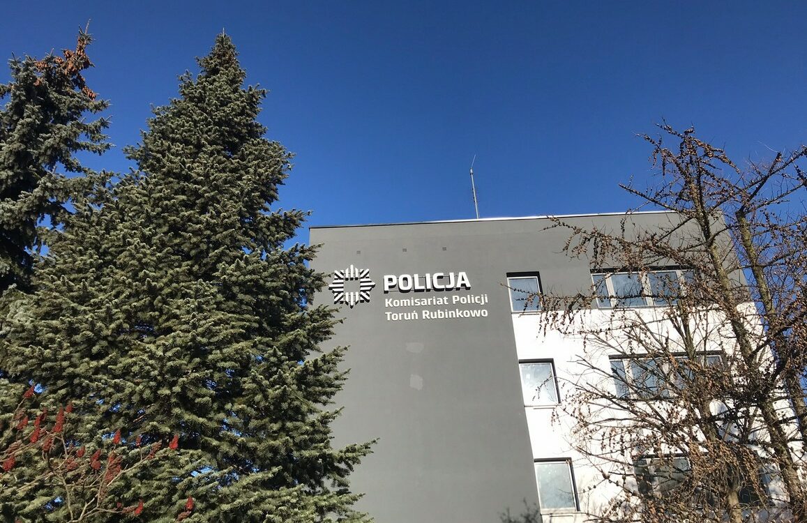 Siedziba komisariatu policji Toruń-Rubinkowo po remoncie